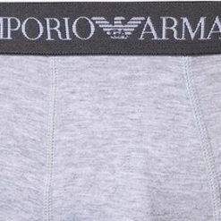 EMPORIO ARMANI Trunk 3er Pack 111610/CC722/40510 Trunks, Baumwolle, Navy-grau-weiß, Weiß-grau-marine -MR Wasch Geschaft 239846 norm5