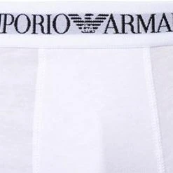 EMPORIO ARMANI Trunk 3er Pack 111610/CC722/40510 Trunks, Baumwolle, Navy-grau-weiß, Weiß-grau-marine -MR Wasch Geschaft 239846 norm6