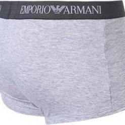 EMPORIO ARMANI Trunk 3er Pack 111610/CC722/40510 Trunks, Baumwolle, Navy-grau-weiß, Weiß-grau-marine -MR Wasch Geschaft 239846 norm8