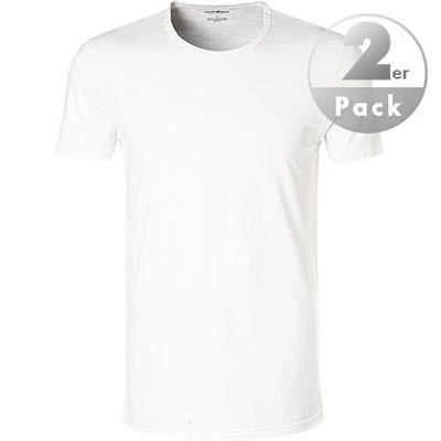 EMPORIO ARMANI T-Shirt 2er Pack 111647/CC722/04710 T-Shirts, Baumwolle, Weiß 2 EMPORIO ARMANI T-Shirt 2er Pack 111647/CC722/04710 T-Shirts, Baumwolle, Weiß – Bild 2
