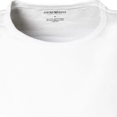 EMPORIO ARMANI T-Shirt 2er Pack 111647/CC722/04710 T-Shirts, Baumwolle, Weiß 3 EMPORIO ARMANI T-Shirt 2er Pack 111647/CC722/04710 T-Shirts, Baumwolle, Weiß – Bild 3