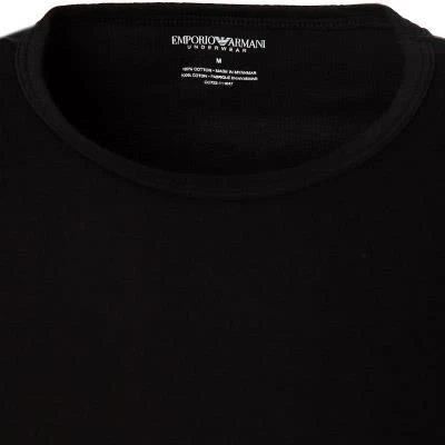 EMPORIO ARMANI T-Shirt 2er Pack 111647/CC722/07320 T-Shirts, Baumwolle, Schwarz 3 EMPORIO ARMANI T-Shirt 2er Pack 111647/CC722/07320 T-Shirts, Baumwolle, Schwarz – Bild 3
