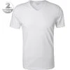 EMPORIO ARMANI V-Shirt 2er Pack 111648/CC722/04710 T-Shirts, Baumwolle, Weiß