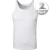EMPORIO ARMANI Tank Top 2 Pack 111612/CC722/04710 Tanktops, Baumwolle, Weiß