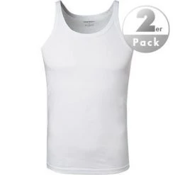 EMPORIO ARMANI Tank Top 2 Pack 111612/CC722/04710 Tanktops, Baumwolle, Weiß
