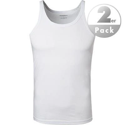 EMPORIO ARMANI Tank Top 2 Pack 111612/CC722/04710 Tanktops, Baumwolle, Weiß 1 EMPORIO ARMANI Tank Top 2 Pack 111612/CC722/04710 Tanktops, Baumwolle, Weiß