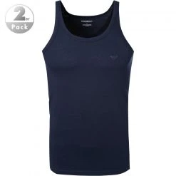 EMPORIO ARMANI Tank Top 2 Pack 111612/CC722/27435 Tanktops, Baumwolle, Marineblau, Marine