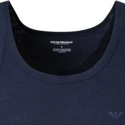 EMPORIO ARMANI Tank Top 2 Pack 111612/CC722/27435 Tanktops, Baumwolle, Marineblau, Marine -MR Wasch Geschaft 239866 norm2