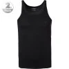 EMPORIO ARMANI Tank Top 2 Pack 111612/CC722/97120 Tanktops, Baumwolle, Schwarz-hellgrau, Schwarz-grau