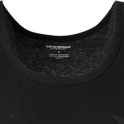 EMPORIO ARMANI Tank Top 2 Pack 111612/CC722/97120 Tanktops, Baumwolle, Schwarz-hellgrau, Schwarz-grau 3 EMPORIO ARMANI Tank Top 2 Pack 111612/CC722/97120 Tanktops, Baumwolle, Schwarz-hellgrau, Schwarz-grau – Bild 3
