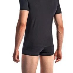 Olaf Benz RED1601 T-Shirt 107417/8000 Baumwoll-Stretch, Schwarz, Black -MR Wasch Geschaft 241645 norm2