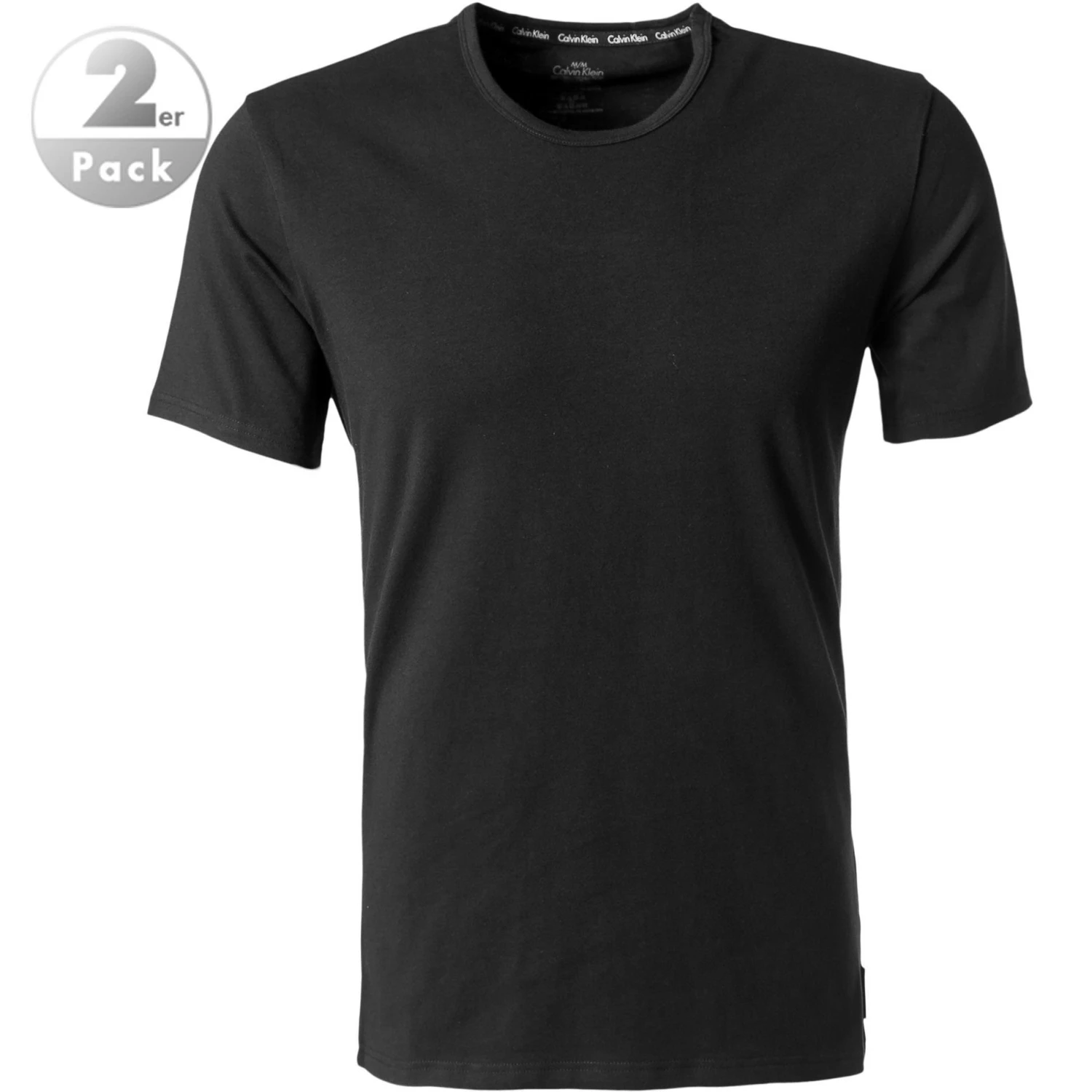 Calvin Klein Underwear Calvin Klein MODERN COTTON 2er Pack NB1088A/001 T-Shirts, Baumwoll-Stretch, Schwarz 1 Calvin Klein Underwear Calvin Klein MODERN COTTON 2er Pack NB1088A/001 T-Shirts, Baumwoll-Stretch, Schwarz