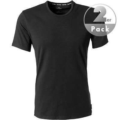 Calvin Klein Underwear Calvin Klein MODERN COTTON 2er Pack NB1088A/001 T-Shirts, Baumwoll-Stretch, Schwarz 2 Calvin Klein Underwear Calvin Klein MODERN COTTON 2er Pack NB1088A/001 T-Shirts, Baumwoll-Stretch, Schwarz – Bild 2