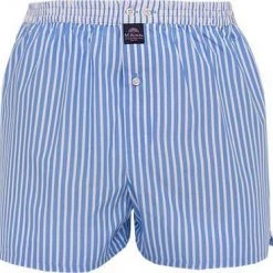 MC ALSON Boxer-Shorts 0234/hellblau Boxershorts, Baumwolle, Hellblau-weiß gestreift