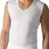 Mey CASUAL COTTON Muskel-Shirt 49037/101 Tanktop, Baumwolle, Weiß, White