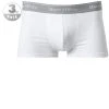 Marc O'Polo Shorts 3er Pack 154606/100 Trunks, Baumwoll-Stretch, Weiß, White