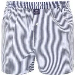 MC ALSON Boxer-Shorts 0241/blau-weiß Boxershorts, Baumwolle, Blau-weiß gestreift