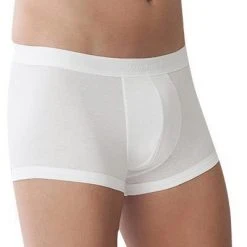 Zimmerli Sea Island 286 Pants 286/1445/01 Trunk, Baumwolle, Weiß, White