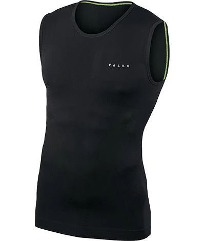 Falke Men Ergonomic Sport Tank Top 39615/3000 Tanktop, Tight Fit, Mikrofaser, Schwarz, Black 1 Falke Men Ergonomic Sport Tank Top 39615/3000 Tanktop, Tight Fit, Mikrofaser, Schwarz, Black