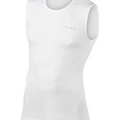 Falke Men Ergonomic Sport Tank Top 39615/2860 Tanktop, Tight Fit, Mikrofaser, Weiß, White
