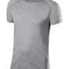 Falke Men Ergonomic Sport T-Shirt 33423/3757 Regular Fit, Wolle-Seide, Hellgrau meliert, Grey