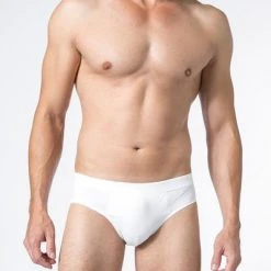 DEREK ROSE Micro Modal Brief 8527/ALEX001WHI Slip, Micromodal-Mix, Weiß