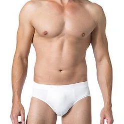 DEREK ROSE Pima Cotton Brief 8525/JACK001WHI Slip, Baumwoll-Stretch, Weiß