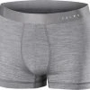 Falke Men Ergonomic Sport Boxer 33428/3757 Trunks, Regular Fit, Seide-Wolle, Heiigrau meliert, Grey
