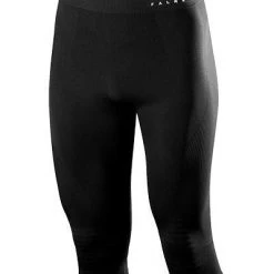 Falke Men Ergonomic Sport Pants 33547/3000 Funktions-Pants, Tight Fit, Mikrofaser, Schwarz, Black