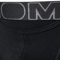 HOM Boxerlines Boxer Brief 2er Pack 400405/V001 Trunks, Baumwoll-Stretch, Schwarz, Black -MR Wasch Geschaft 254281 norm2
