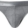 HOM Classic Mini Briefs 400204/00ZU Slip, Baumwolle, Grau meliert, Grey