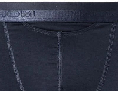 HOM HO1 Long Boxer Brief 359519/00RA Trunk mit Eingriff, Baumwolle, Nachtblau, Navy 2 HOM HO1 Long Boxer Brief 359519/00RA Trunk mit Eingriff, Baumwolle, Nachtblau, Navy – Bild 2