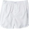 van Laack 140766/BOXER/000 Boxershorts, Baumwolle, Weiß