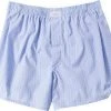 van Laack 141787/BOXER/720 Boxershorts, Baumwolle, Hellblau kariert, Hellblau-weiß