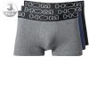 HOM Boxerlines Boxer Briefs 3er Pack 400387/V002 Trunks, Baumwoll-Stetch, Grau-blau-schwarz, Multicolour