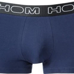 HOM Boxerlines Boxer Briefs 3er Pack 400387/V002 Trunks, Baumwoll-Stetch, Grau-blau-schwarz, Multicolour -MR Wasch Geschaft 255195 norm2