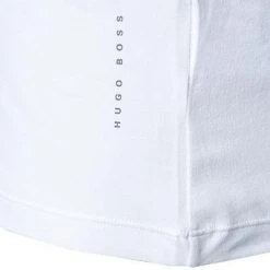 BOSS Shirt 2er Pack 50325407/100 T-Shirts,Slim Fit, Baumwolle, Weiß, White -MR Wasch Geschaft 257126 norm3