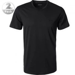 BOSS Shirt 2er Pack 50325/001 T-Shirts, Relaxed Fit, Baumwolle, Schwarz, Black