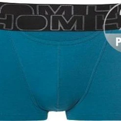 HOM Boxerlines Boxer Brief 2er Pack 400405/V005 Trunks, Baumwoll-Stretch, Navy-petrol