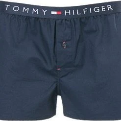 Tommy Hilfiger Woven Boxer 1U87905489/416 Boxershorts, Baumwolle, Navy