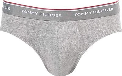 Tommy Hilfiger Brief 3er Pack 1U87903766/004 Slip, Baumwoll-Stretch, Weiß-schwarz-grau, Schwarz-grau-weiß 3 Tommy Hilfiger Brief 3er Pack 1U87903766/004 Slip, Baumwoll-Stretch, Weiß-schwarz-grau, Schwarz-grau-weiß – Bild 3