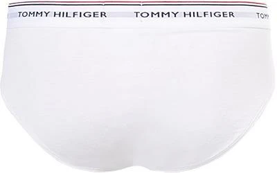 Tommy Hilfiger Brief 3er Pack 1U87903766/004 Slip, Baumwoll-Stretch, Weiß-schwarz-grau, Schwarz-grau-weiß 5 Tommy Hilfiger Brief 3er Pack 1U87903766/004 Slip, Baumwoll-Stretch, Weiß-schwarz-grau, Schwarz-grau-weiß – Bild 5