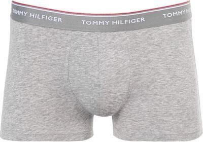Tommy Hilfiger Trunks 3er Pack 1U87903842/004 Baumwoll-Stretch, Weiß-schwarz-grau, Schwarz-grau-weiß 3 Tommy Hilfiger Trunks 3er Pack 1U87903842/004 Baumwoll-Stretch, Weiß-schwarz-grau, Schwarz-grau-weiß – Bild 3
