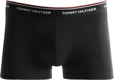 Tommy Hilfiger Trunks 3er Pack 1U87903842/004 Baumwoll-Stretch, Weiß-schwarz-grau, Schwarz-grau-weiß 4 Tommy Hilfiger Trunks 3er Pack 1U87903842/004 Baumwoll-Stretch, Weiß-schwarz-grau, Schwarz-grau-weiß – Bild 4