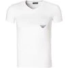 EMPORIO ARMANI V-Neck 110810/CC716/00010 T-Shirt, Baumwolle, Weiß
