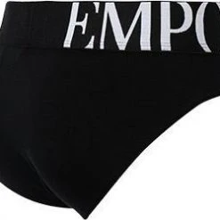 EMPORIO ARMANI Brief 110814/CC716/00020 Slip, Baumwoll-Stretch, Schwarz -MR Wasch Geschaft 266926 norm3