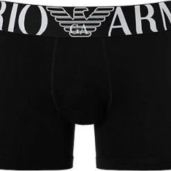 EMPORIO ARMANI Boxer 110818/CC716/00020 Trunk, Baumwoll-Stretch, Schwarz
