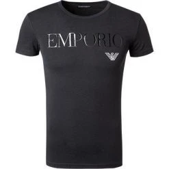 EMPORIO ARMANI Crew Neck 111035/CC716/00020 T-Shirt, Baumwolle, Schwarz
