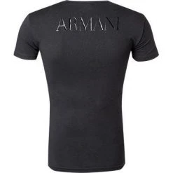 EMPORIO ARMANI Crew Neck 111035/CC716/00020 T-Shirt, Baumwolle, Schwarz -MR Wasch Geschaft 266931 norm3