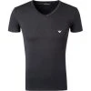 EMPORIO ARMANI V-Neck 110810/CC735/00020 T-Shirt, Baumwolle, Schwarz